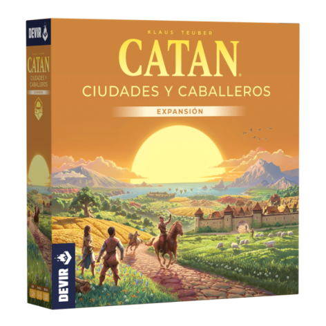 Ciudades y Caballeros de Catan juego de mesa