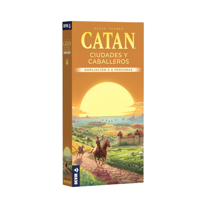 Catán Expansión 5-6 Jugadores - Ciudades y Caballeros