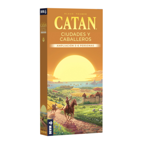 Catán Expansión 5-6 Jugadores - Ciudades y Caballeros