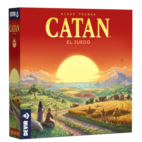 los colonos de catan juego de mesa