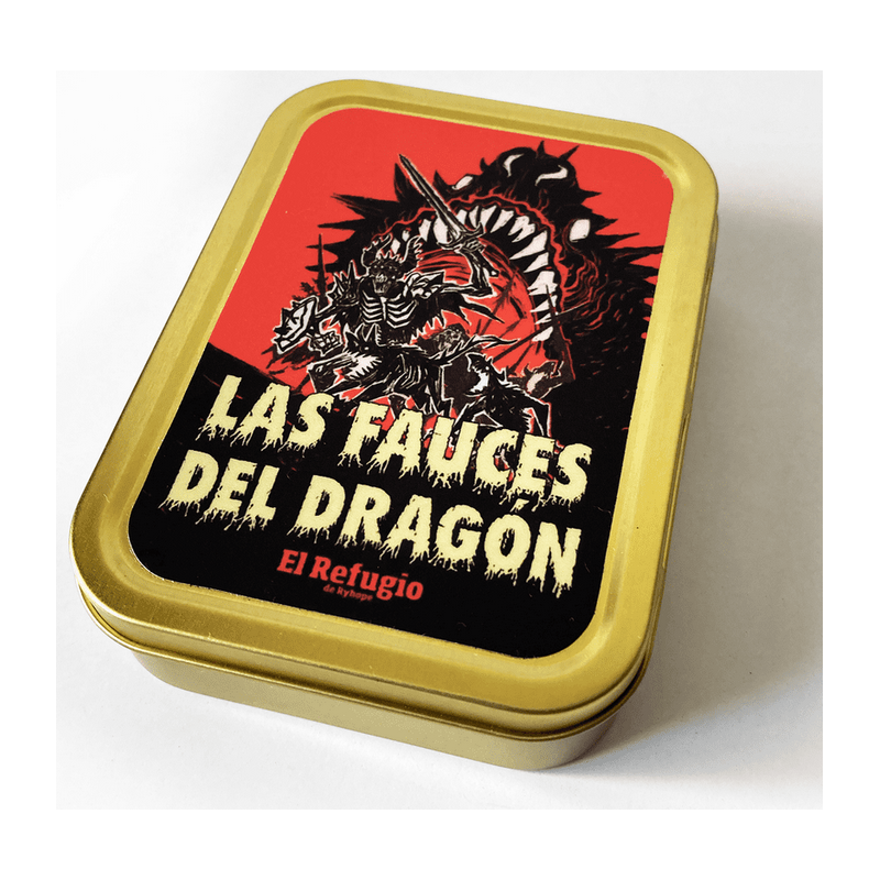Las Fauces del Dragon - Caja Metalica - suplemento de rol