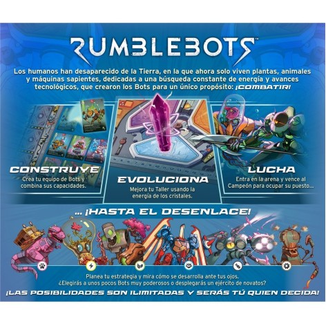 Rumblebots: El Ultimo BOT en Pie (castellano) - juego de mesa