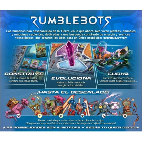 Rumblebots: El Ultimo BOT en Pie (castellano) - juego de mesa