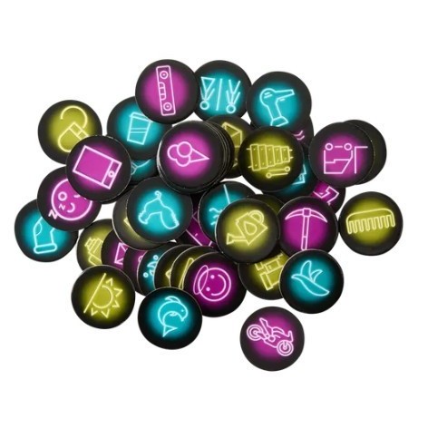 Lets Talk Neon: Azul (castellano) - Juego de mesa