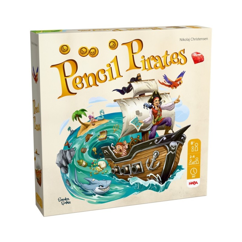 Pencil Pirates (castellano) - Juego de mesa