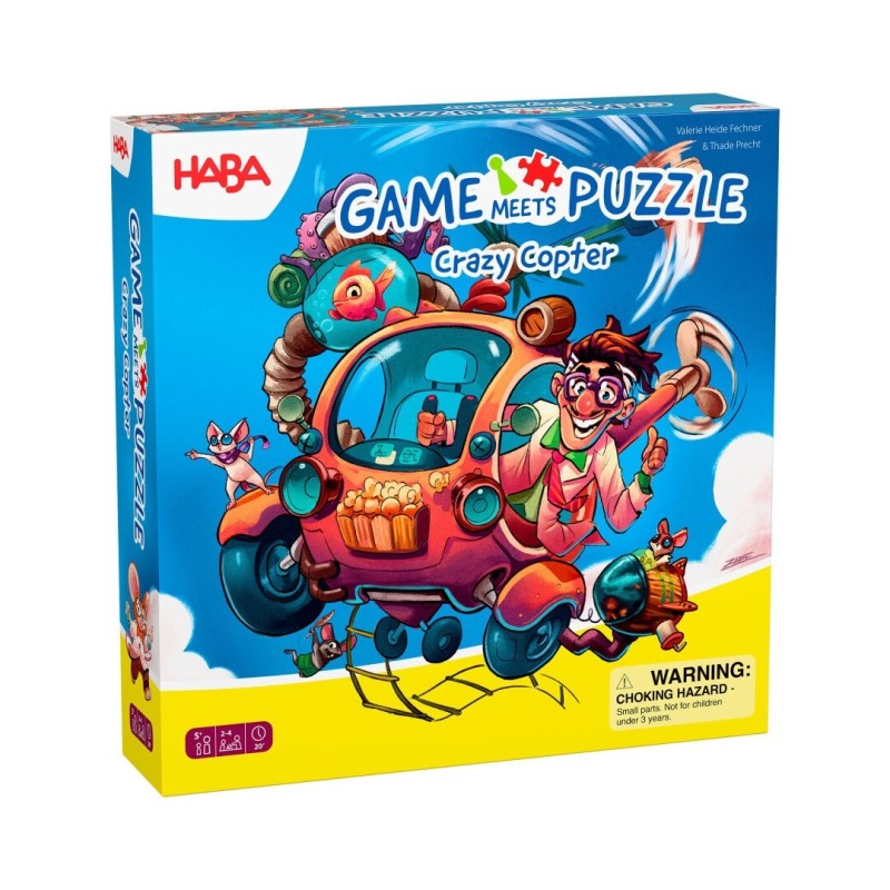 Game Meets Puzzle: Crazy Copter (castellano) - Juego de mesa