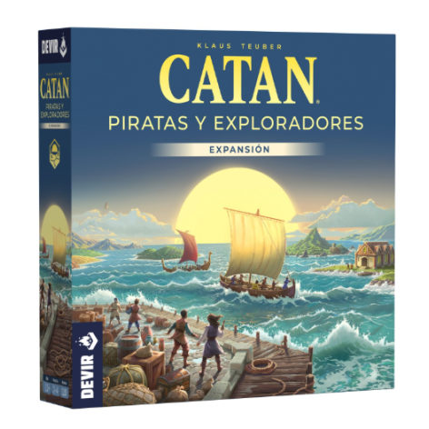 Catan: Piratas y Exploradores - expansión juego de mesa