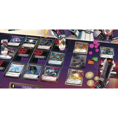 Transformers: Deck Building Game (castellano) - Juego de mesa
