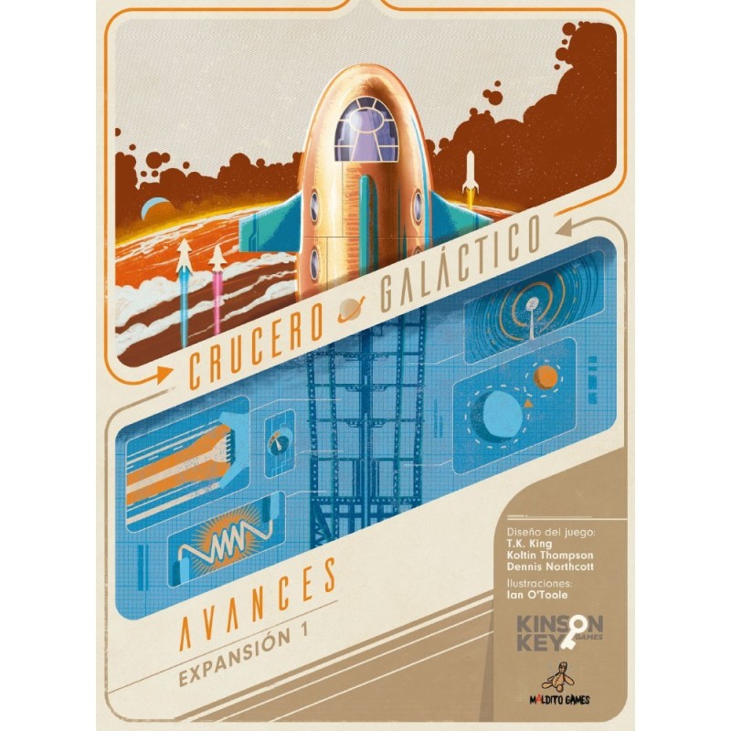Crucero Galactico: Avances - expansión juego de mesa