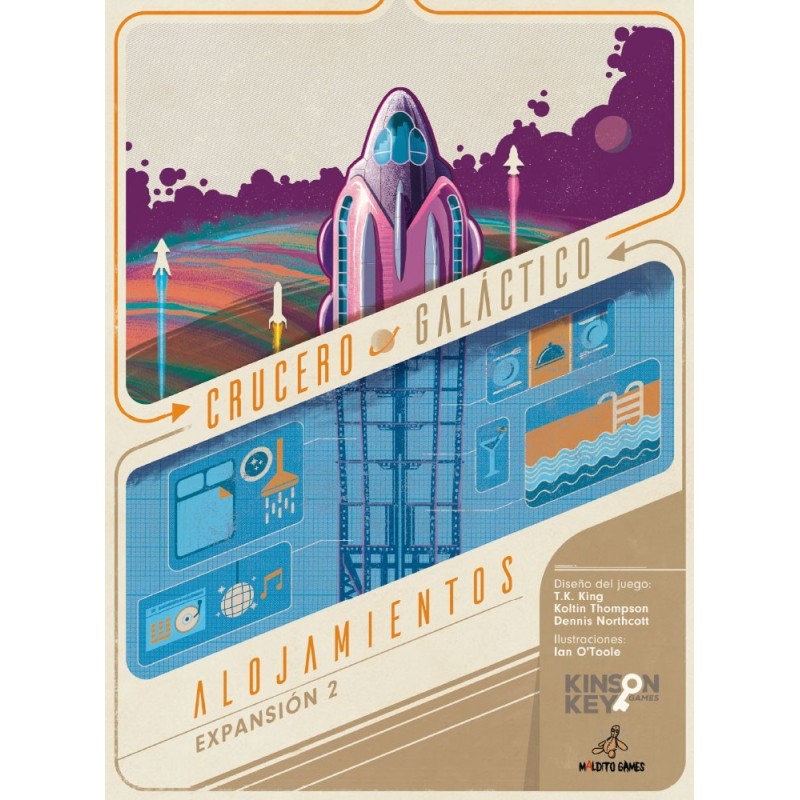 Crucero Galactico: Alojamientos - Expansión juego de mesa