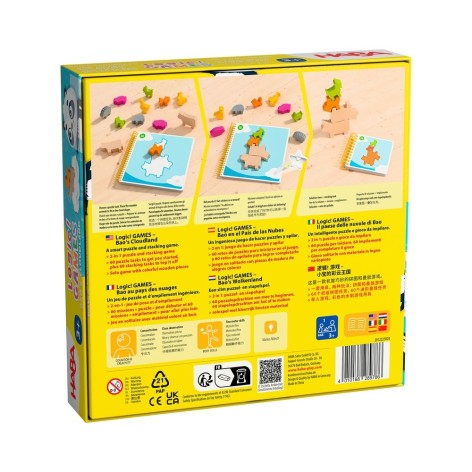 Logic Games: Bao en el Pais de las Nubes - juego de mesa para niños
