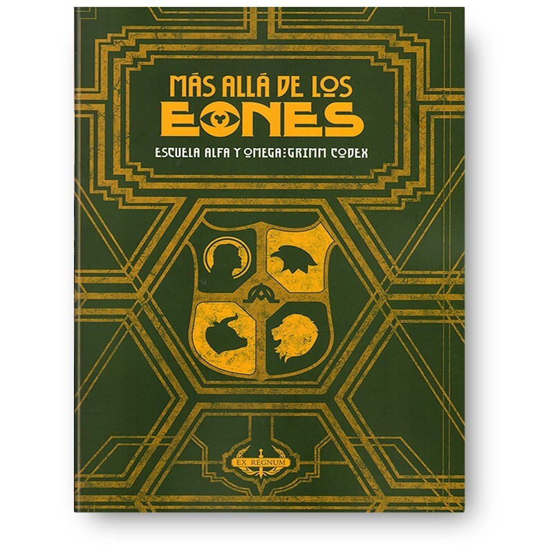 Mas Alla de los Eones: Escuela Alfa y Omega - Grimm Codex - suplemento de rol