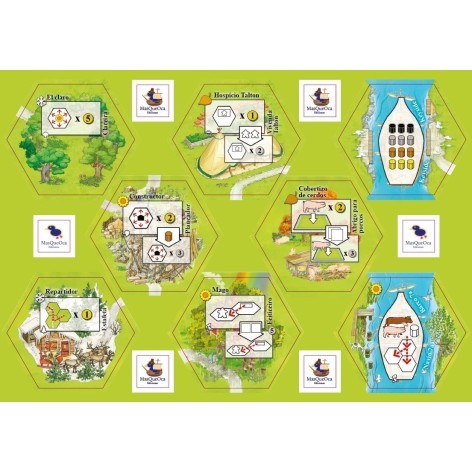 Keyflower: set de losetas de expansion exclusivas 2 - Expansión juego de mesa