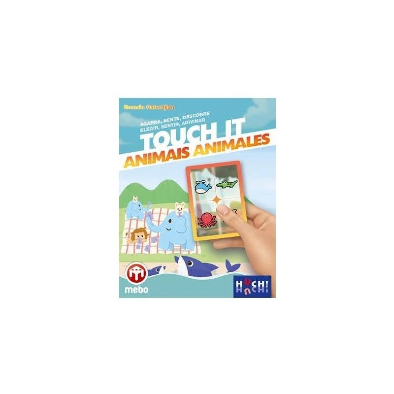 Touch It: Animales - juego de cartas