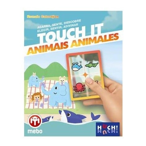 Touch It: Animales - juego de cartas
