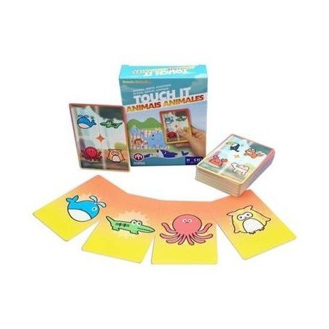 Touch It: Animales - juego de cartas