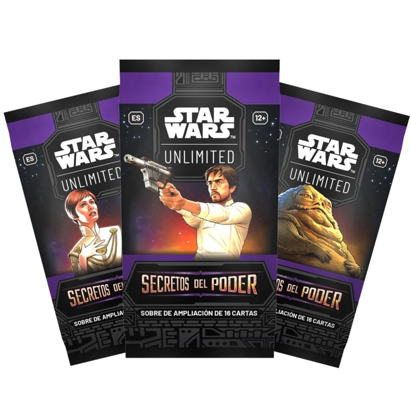 Star Wars Unlimited: Secretos del Poder - Sobre - Expansión juego de cartas