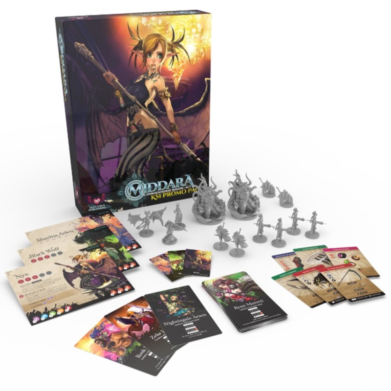 Middara: Unintentional Malum – KS1 Promo Pack (castellano) - expansión juego de mesa