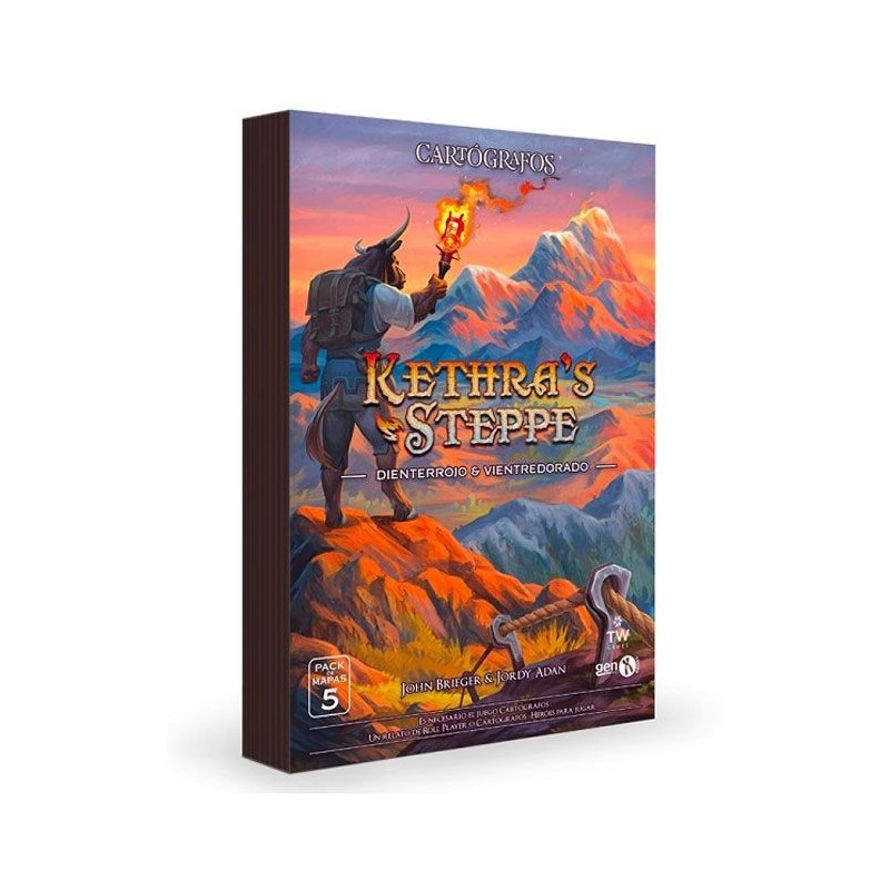 Cartografos: Kethras and Steppe (castellano) - expansión juego de mesa