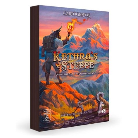 Cartografos: Kethras and Steppe (castellano) - expansión juego de mesa