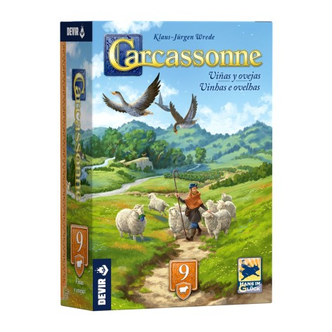 Carcassonne: Viñas y Ovejas - Expansión juego de mesa