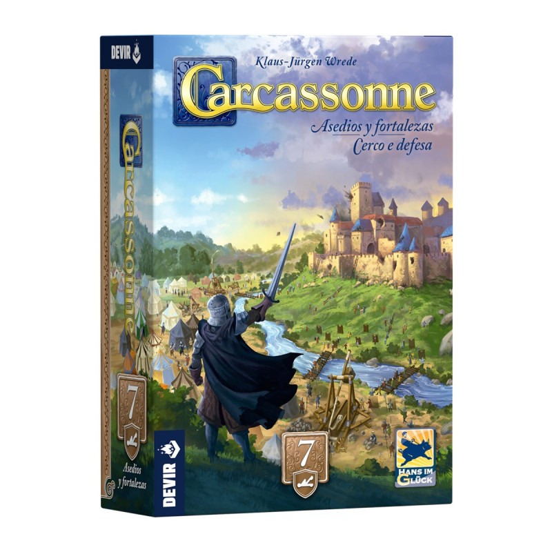 Carcassonne: Asedios y Fortalezas - Expansión Juego de mesa