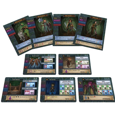Mazmorra: One Deck Dungeon - Bosque Sombrio (castellano) - Juego de cartas