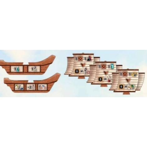 Tianxia: Nuevos Barcos - expansión juego de mesa