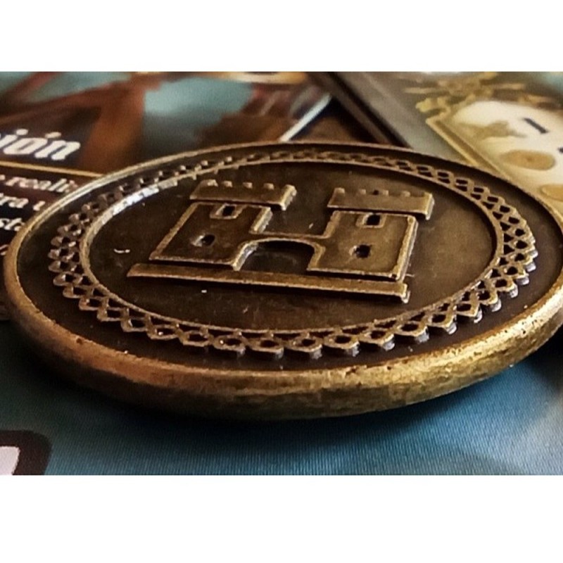 Tambores de Guerra: Moneda de Metal - Accesorio