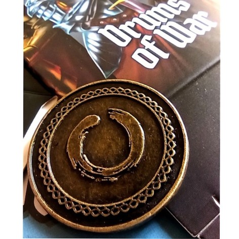 Tambores de Guerra: Moneda de Metal - Accesorio