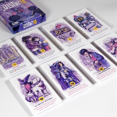 Distop-IA + PROMO - Juego de cartas