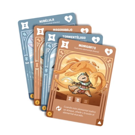 Dominio de los Elementos: Arena y Viento - Expansión juego de cartas