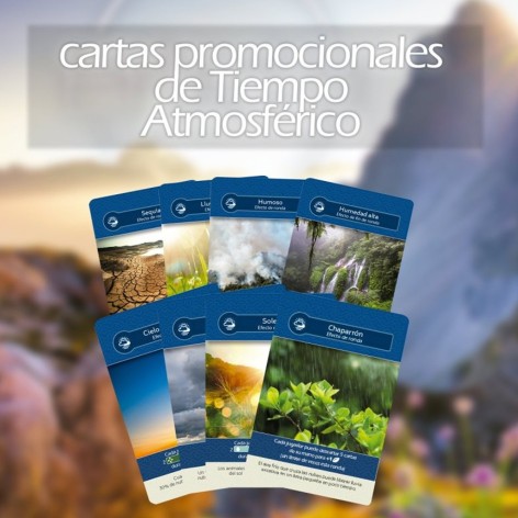 Earth: Abundancia - Cartas promocionales de Tiempo Atmosferico - expansión juego de mesa