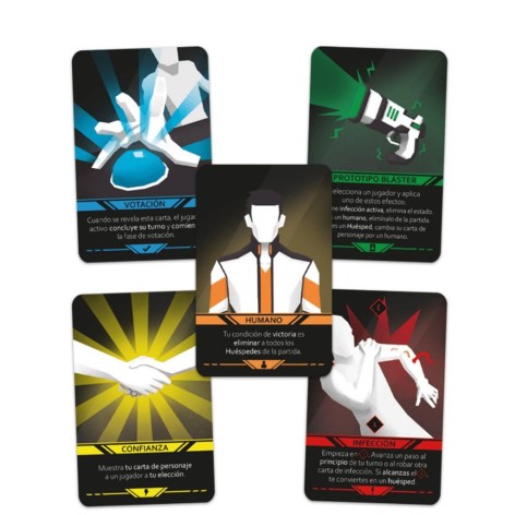 El Huesped - Juego de cartas