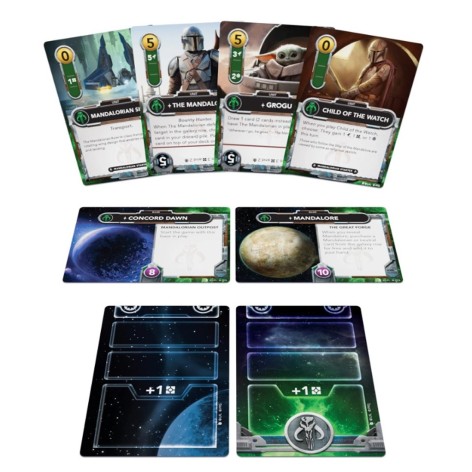 Star Wars: the Deckbuilding Game - Mandalorianos, caja de faccion (castellano) - Expansión juego de cartas