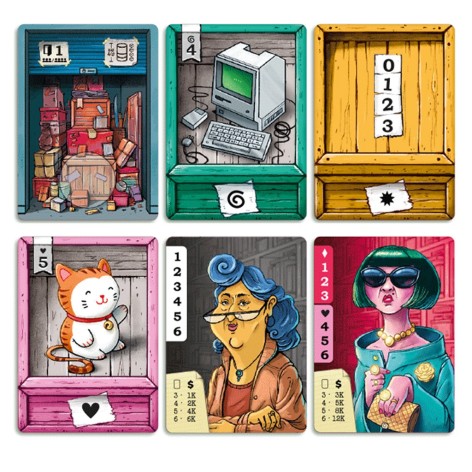 Trasteros SA - Juego de cartas