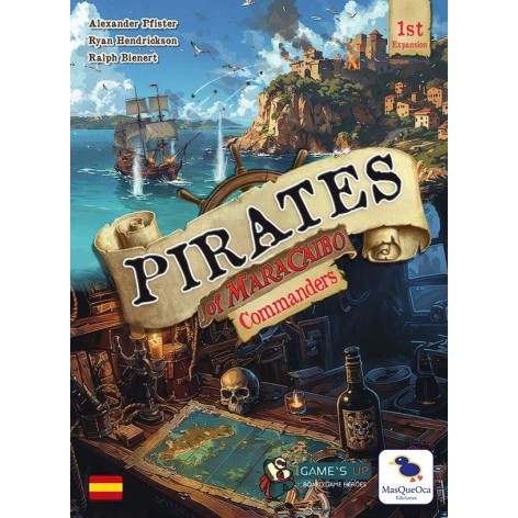Piratas de Maracaibo: Comandantes - expansión juego de mesa