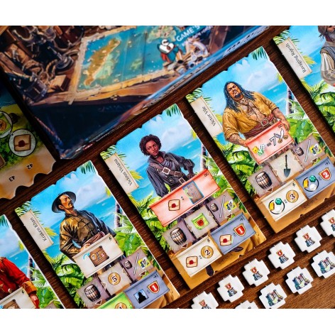 Piratas de Maracaibo: Comandantes - expansión juego de mesa