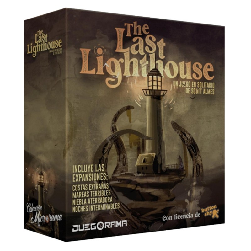 The Last Lighthouse: incluye 4 expansiones (castellano) - Juego de cartas