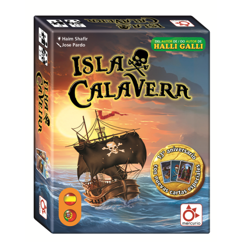Isla calavera juego de cartas - dados