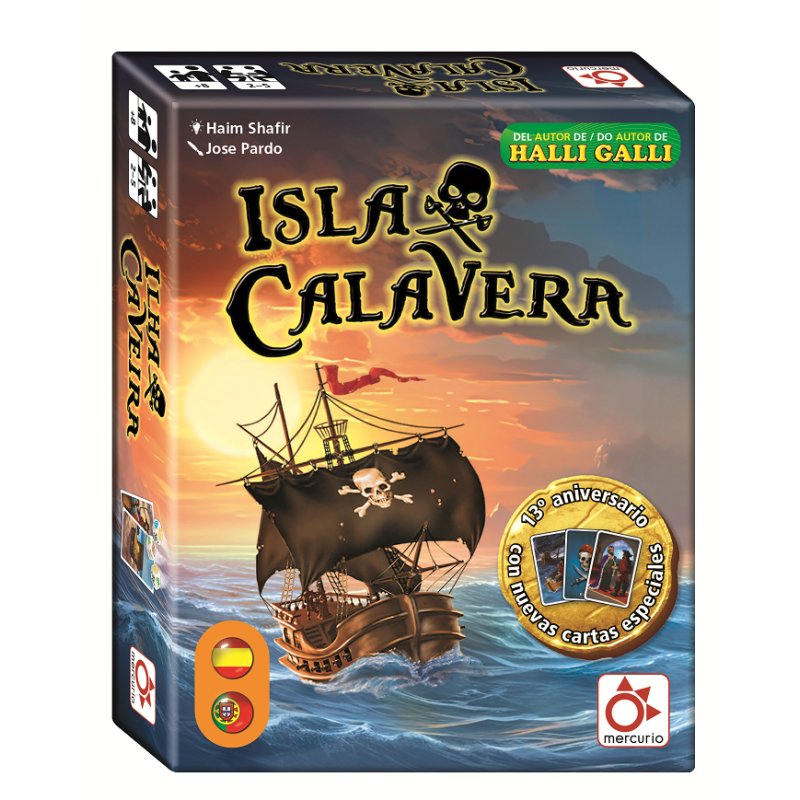 Isla calavera juego de cartas - dados