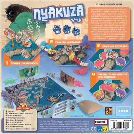 Nyakuza (castellano) - Juego de mesa