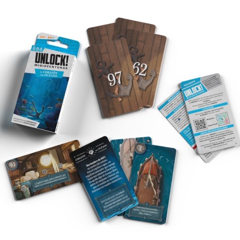 Unlock Miniaventuras: El Corazon del Oceano - Juego de cartas