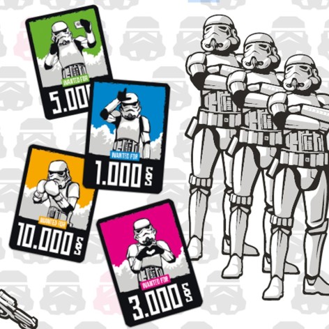 Wanted Stormtrooper (castellano) - Juego de cartas