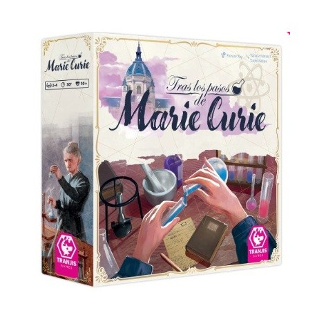 Tras los pasos de Marie Curie - juego de mesa