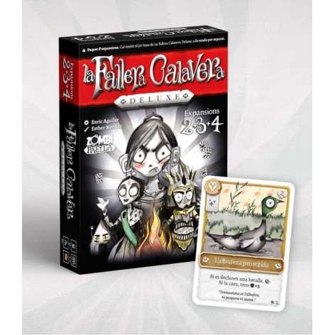 La Fallera Calavera Deluxe: Expansiones 2, 3 y 4 + PROMO - expansión juego de cartas
