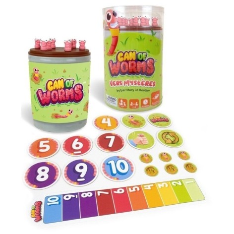 Caza Gusanos - juego de cartas