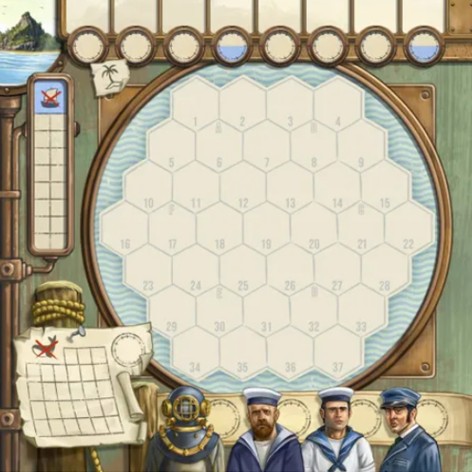 20000 Leguas de Viaje Submarino - Juego de mesa