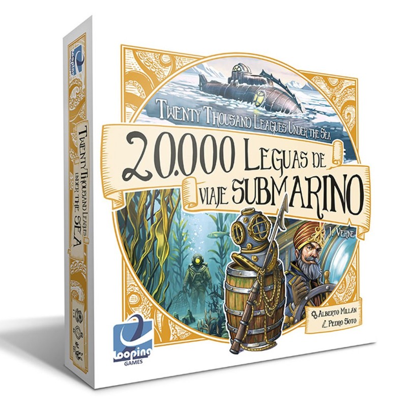 20000 Leguas de Viaje Submarino - Juego de mesa