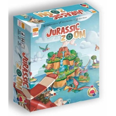 Jurassic Zoom - juego de cartas